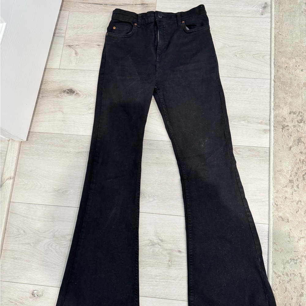 Black Flare & Wide Leg Jeans